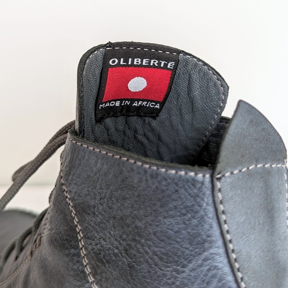 🇨🇦 🇪🇹 Oliberte Toria Chukka Leather Boots Fair Trade Made In Ethiopia - Picture 10 of 12